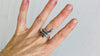 Hmong Silver Snake Ring. Adjustable
