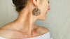 Vintage Filigree Earrings. Arracadas. Mexico. Frida Kahlo
