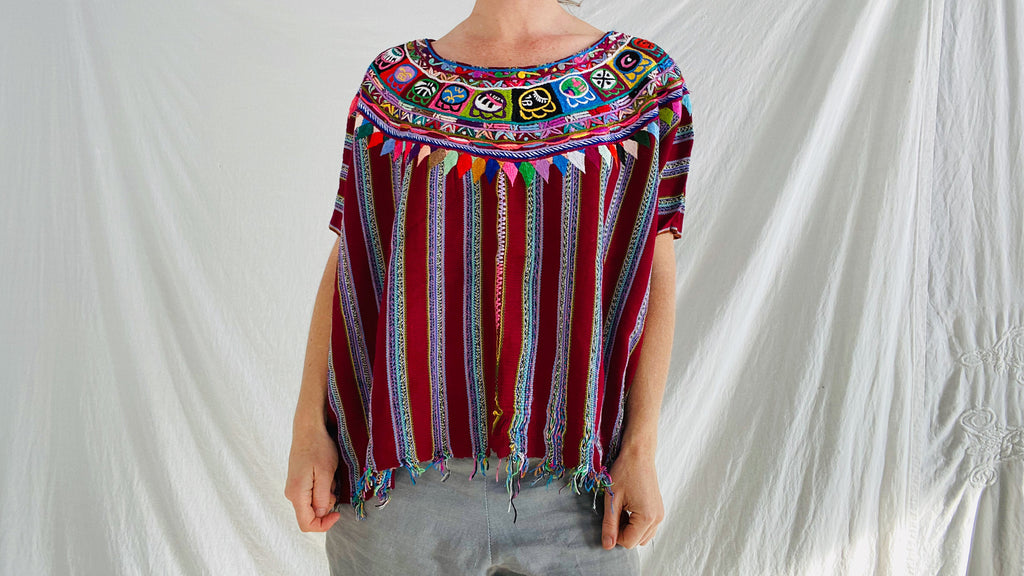 Mayan Calendar Huipil. Guatemalan. Calendario Maya. Boho Tribal Beauty