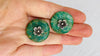 Guatemalita Earrings. Sterling Silver Posts - Aadya Bazaar