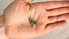 Turquoise & Coral Necklace. Sterling Silver Chain. 0988
