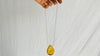 Amber Pendant on a Silver Chain.