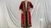 Vintage Silk Coat. Turkmen Silk Chirpy Chapan. Fabulous Embroidery.