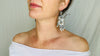 Oaxaca Silver Earrings. La Mano. Hand. Mexico. Frida Kahlo