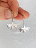 Taxco Silver Earrings. Nazca Hummingbirds. - Aadya Bazaar