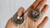 Oaxacan Filigree Earrings. Media Luna Hoops. Sterling Silver. Mexico. Frida Kahlo 0352