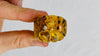 Amber Flower Ring. Gorgeous. Size 8.75
