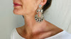 Taxco Filigree Earrings. Sterling Silver. Mexico. Frida Kahlo