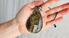 Labradorite and Silver Pendant Necklace. 0920