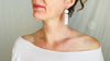 Coral & Silver Earrings. Sterling Silver. Atelier Aadya. 0426