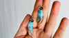 Chrysocolla and Sterling Silver Earrings. Atelier Aadya. 0018