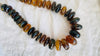 Huge Graduated Amber Beaded Necklace. Dramatic and Gorgeous!