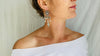 Vintage Filigree Earrings. Oaxaca. Mexico. Frida Kahlo - Aadya Bazaar