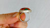 Hmong Silk Embroidered Ring. Adjustable