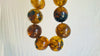 Huge Amber Beaded Necklace. Graduated Spheres. Dramatic and Gorgeous!