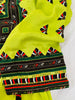 Vintage Balochi Hand-Embroidered Satin Dress. XS-L