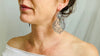 Vintage Oaxacan Filigree Earrings With Pearl. Sterling Silver. Mexico. Frida Kahlo - Aadya Bazaar