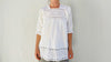 Purepecha Deshilada Blouse. All Cotton. 0085