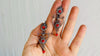 Heart Earrings. Oaxacan Filigree with Coral. Sterling Silver. Mexico. 0402