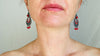 Oaxacan Filigree & Coral Earrings. Sterling Silver. Mexico. Frida Kahlo