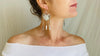 Mayan Chachal Earrings. Medallions. 0271