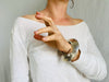 Karen Hill Tribe Bangle. Sterling Silver. Gorgeous - Aadya Bazaar