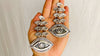 Milagro Silver Earrings. Taxco. Mexico. Frida Kahlo - Aadya Bazaar