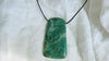 Mayan Green Jade Pendant. Hand-Carved Adze. Guatemala. - Aadya Bazaar