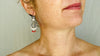 Mazahua Bird Earrings. Sterling Silver & Coral. Mexico. Frida Kahlo