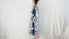 Indigo Shibori Tie Dye Kaftan. Cotton Caftan. - Aadya Bazaar