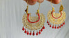 Vintage Oaxacan Filigree & Coral Earrings. Gold Plated. Sterling Silver. Frida Kahlo
