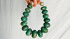 Mayan Guatemalita Jade Graduated Choker Necklace. Guatemalan. - Aadya Bazaar