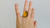 Amber Botanicals Ring. Gorgeous. Size 7. 0144