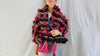 Wool Shawl. Pom Poms & Tassels. Mayan. Chamula. Mexico - Aadya Bazaar