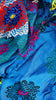 Vintage Uzbek Suzani Silk Embroidered Coat.