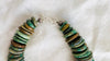 Mayan Guatemalita Jade Graduated Disks Choker Necklace. Guatemalan. - Aadya Bazaar
