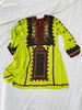 Vintage Balochi Hand-Embroidered Satin Dress. XS-L