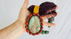 Chrysoprase Pendant Multi-Strand Necklace. Nepalese - Aadya Bazaar
