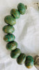 Guatemalita Jade Necklace. Sterling Silver.