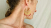 Vintage Oaxacan Filigree & Coral Earrings. Gold Plated. Sterling Silver. Frida Kahlo