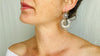 Oaxacan Filigree Earrings With Pearl. Sterling Silver. Mexico. Frida Kahlo