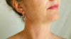 Fine Silver Flower Earrings from the Karen Hill Tribe of Thailand. 0324 - Aadya Bazaar