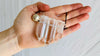 Crystal and Silver Pendant Necklace.