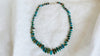 Turquoise and Sterling Necklace. 0247