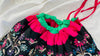Vintage Banjara Embroidered Drawstring Skirt.