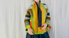 Vintage Kantha Jacket. Color Block.