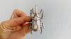 Hmong Silver Beetle Ring. Adjustable