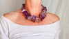 Amethyst Silver Necklace. Highest Quality Amethyst