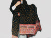 Vintage Rabari Wool Shrug. Embroidered, Mirrorwork