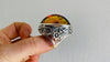 Amber Botanicals Ring. Gorgeous. Size 7.75 #0184 - Aadya Bazaar